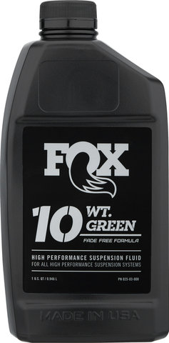 Fox Racing Shox Fluide de Suspension Green 10 WT - universal/946 ml