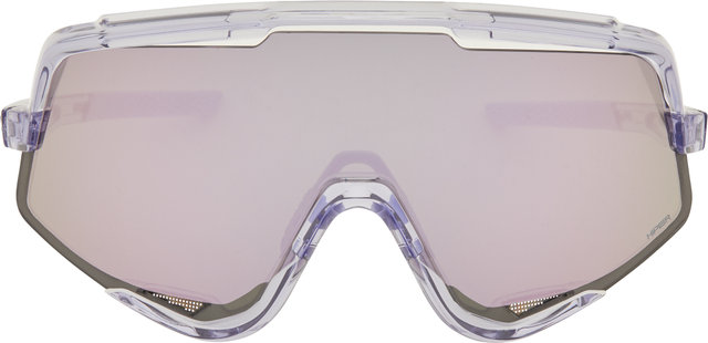 100% Glendale Hiper Sportbrille - polished translucent lavender/hiper lavender mirror