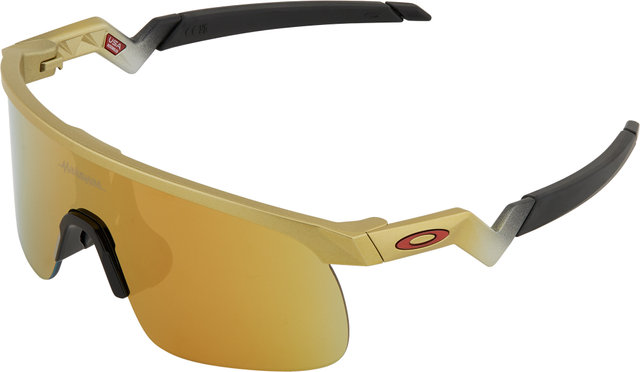 Oakley Resistor Patrick Mahomes II Collection Kids Sunglasses - olympic gold/prizm 24k