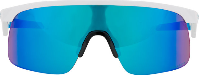 Oakley Resistor Kids Sunglasses - polished white/prizm sapphire