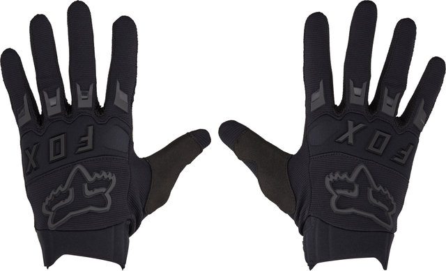 Fox Head Dirtpaw Full Finger Gloves - black-black/M
