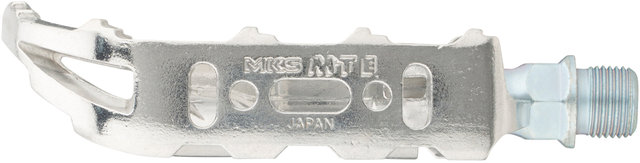 MKS MT-E Platform Pedals - silver/universal