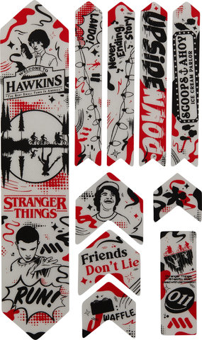 All Mountain Style Stranger Things Frame Guard Extra Frame Protection Stickers - upside down black/universal