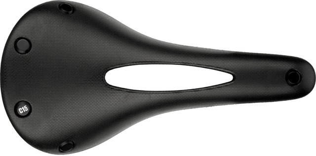 Brooks Cambium C15 Carved All Weather Saddle - black/140 mm