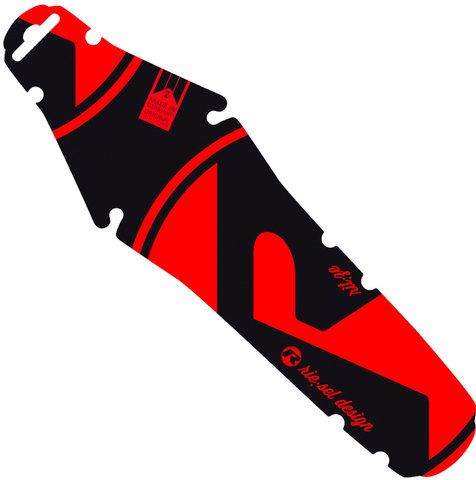 rie:sel rit:ze Mudguard - red/universal