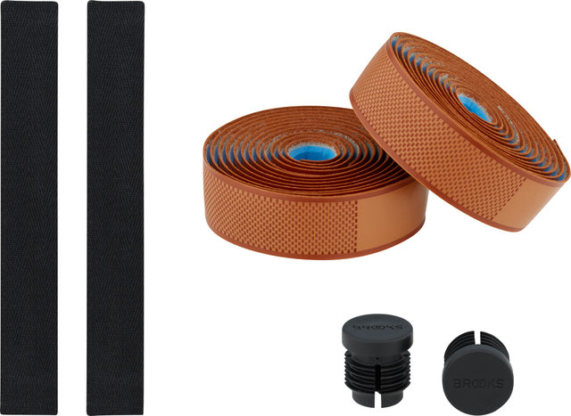 Brooks Cambium Rubber Handlebar Tape - 2022 Model - orange/universal