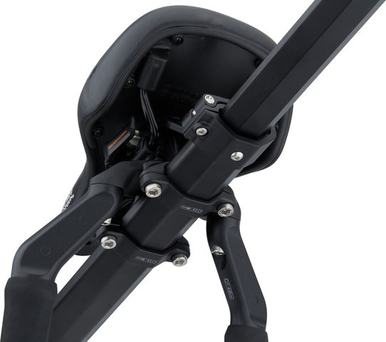 Shotgun Pro Front Child Seat for MTB and Pro Handlebars Complete Set - black/universal