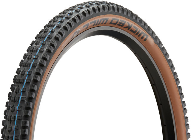 Schwalbe Wicked Will Evolution ADDIX SpeedGrip Super Ground 27.5" Folding Tyre - black-bronze skin/27.5x2.4