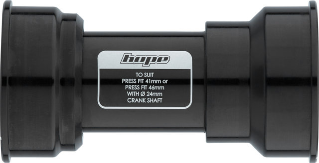 Hope Stainless Steel Pressfit Bottom Bracket 41 x 24 mm - black/Pressfit
