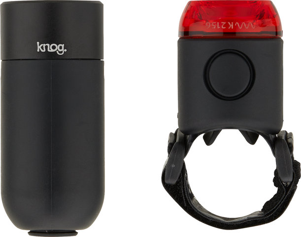 Knog Plug USB LED Twinpack mit StVZO-Zulassung - black/universal