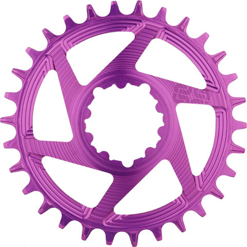 e*thirteen Helix R Guidering Direct Mount Chainring for SRAM - eggplant/30 tooth