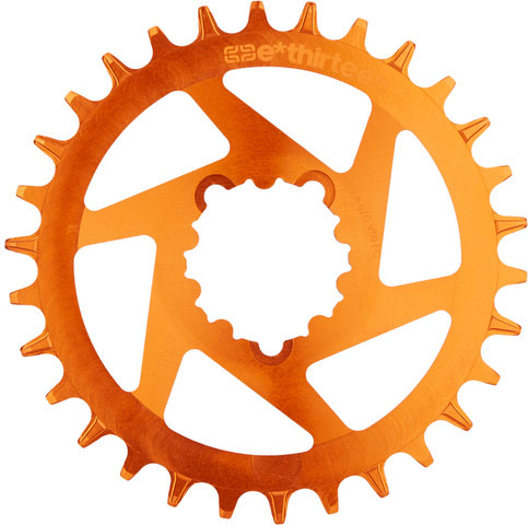 e*thirteen Helix R Guidering Direct Mount Chainring for SRAM - naranja/30 tooth