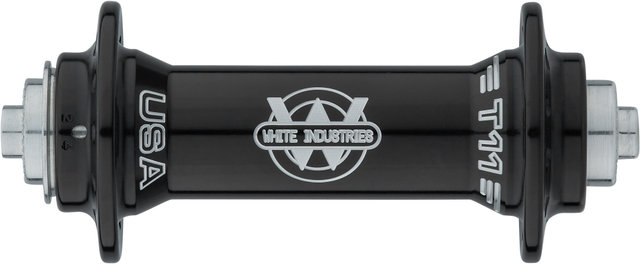 White Industries T11 Front Hub - black/9 x 100 mm / 24 hole