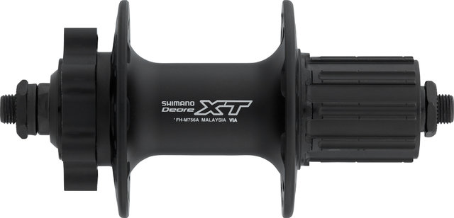Shimano XT HR-Nabe FH-M756A Disc 6-Loch für Schnellspannachse - schwarz/10 x 135 mm / 32 Loch / Shimano