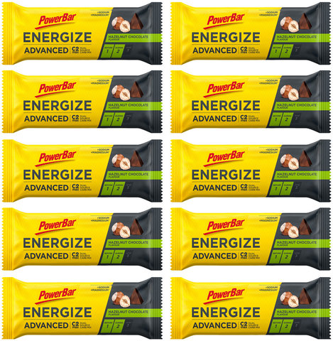 Powerbar Energize Advanced Energy Bar - 10 pack - hazelnut-chocolate/550 g