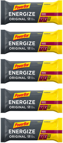 Powerbar Barres Energize Original - 5 pièces - berry/275 g