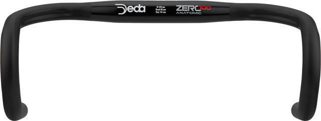 DEDA Zero100 Anatomic Handlebars - black-matte/42 cm