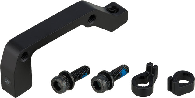 Shimano Disc Brake Adapter for 180 mm Rotors - black/rear IS to PM