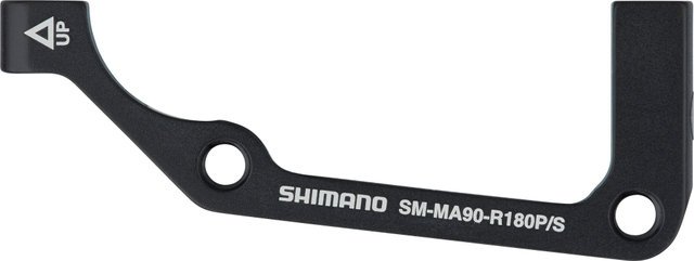 Shimano XTR, XT Disc Brake Adapter for 180 mm Rotors - black/rear IS to PM