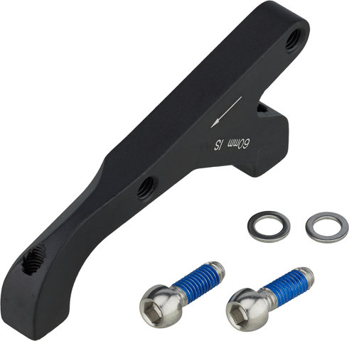 SRAM Disc Brake Adapter for 200 mm Rotors - black/rear IS to PM