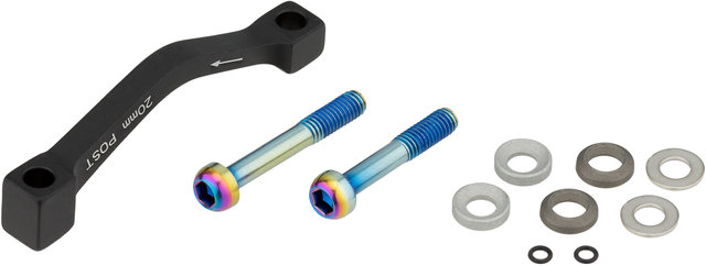 SRAM Disc Brake Adapter for 200 mm Rotors - black-rainbow/PM 7" to PM