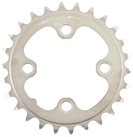 Shimano XT FC-M771-K 9-speed / FC-T8000 10-speed Chainring - silver/26 tooth