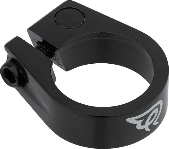 EARLY RIDER Saddle Clamp 28.6 mm w/ Logo - OEM Packaging - black/28.6 mm
