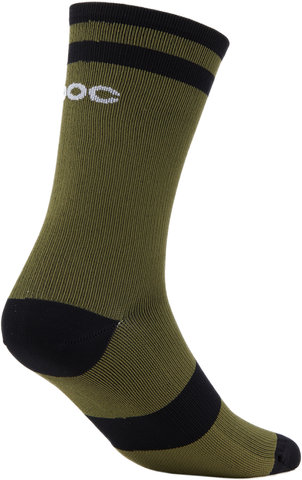 POC Lure MTB Long Socks - epidote green-uranium black/40-42