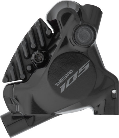 Shimano BR-R7170 105 Brake Caliper w/ Resin Pads - black/rear flat mount