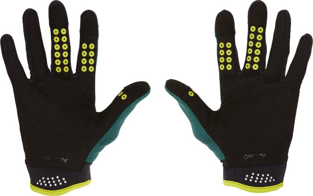 Oakley All Mountain MTB Full Finger Gloves - black-bayberry/M