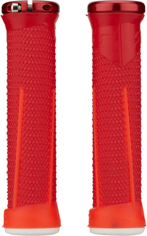 ODI AG-1 MTB Lock-On Grips - red-fire red/135 mm