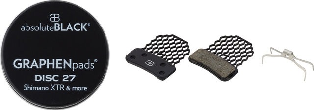 absoluteBLACK GRAPHENpads Disc Brake Pads for Shimano - organic - aluminum/SH-012