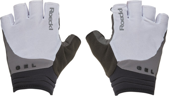 Roeckl Itamos 2 Half-Finger Gloves - white-smoked pearl/8