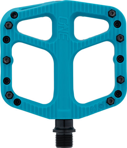 OneUp Components Small Comp Platform Pedals - turquoise/universal