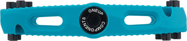OneUp Components Small Comp Plattformpedale - turquoise/universal
