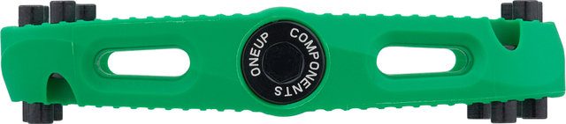OneUp Components Pédales à Plateforme Small Comp - green/universal