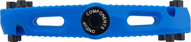 OneUp Components Pédales à Plateforme Small Comp - blue/universal