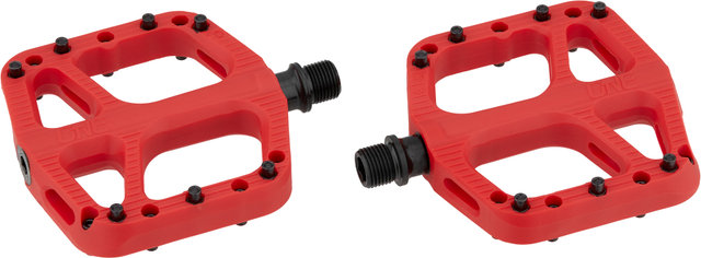 OneUp Components Small Comp Platform Pedals - red/universal