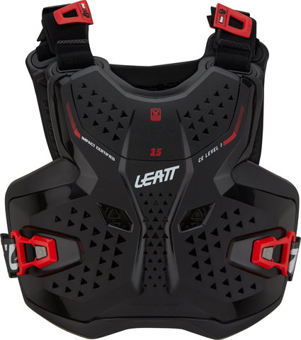 Leatt Gilet à Protecteurs 3.5 Chest Protector Junior - black-red/147 - 159