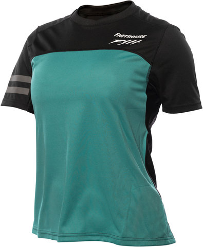 Fasthouse Alloy Sidewinder S/S Women's Jersey - black-teal/S