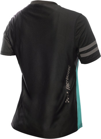Fasthouse Alloy Sidewinder S/S Women's Jersey - black-teal/S