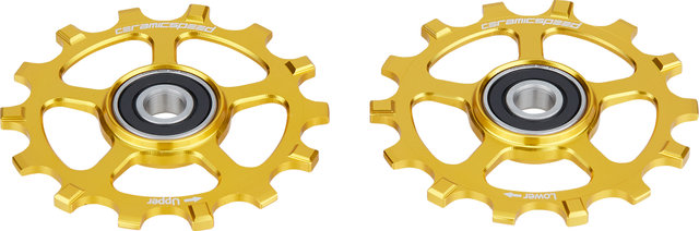 CeramicSpeed Derailleur Pulleys Shimano XT / XTR 12-speed - gold/universal