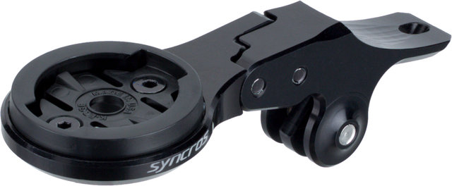 Syncros Front Computer Mount iC iM w/ GoPro Adapter for Garmin - black/S