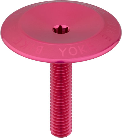 BikeYoke Topper Headset Cap - pink/universal