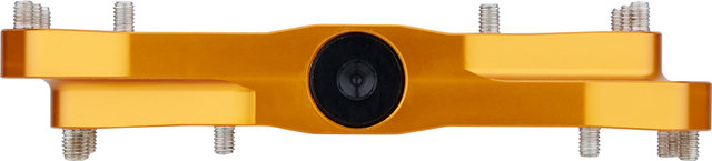 Burgtec Pédales à Plateforme Penthouse Flat MK5 - iron bro orange/universal