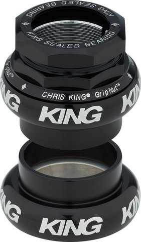 Chris King GripNut Bold EC34/28,6 - EC34/30 Gewindesteuersatz - black/EC34/28,6 - EC34/30