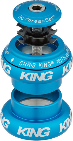 Chris King NoThreadSet EC30/25,4 - EC30/26 Steuersatz - matte turquoise/EC30/25,4 - EC30/26