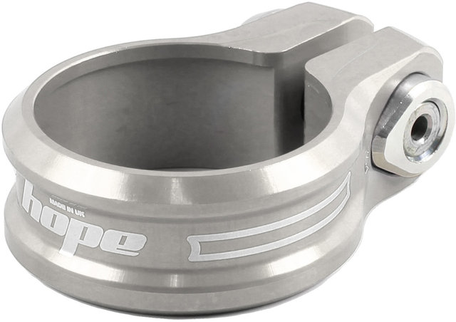 Hope Seatpost Clamp w/ Bolt - silver/31.8 mm