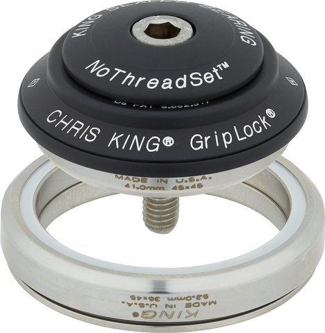 Chris King DropSet 3 IS41/28.6 - IS52/40 GripLock Headset - matte jet/IS41/28.6 - IS52/40