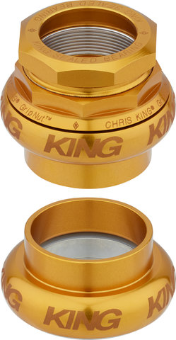 Chris King GripNut Sotto Voce EC30/25,4-EC30/26 Gewindesteuersatz - Auslaufmodell - gold/EC30/25,4 - EC30/26